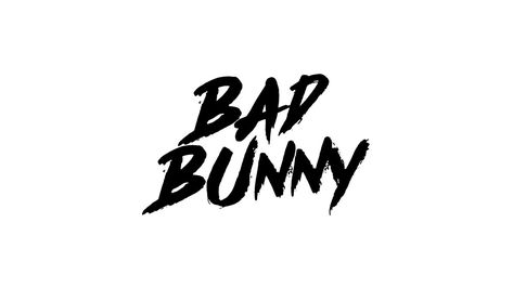 Bad Bunny Logo | evolution history and meaning Bad Bunny Illustration, Bad Bunny Logo, Bad Bunny Svg, Bunny Quotes, Rap Singers, Bunny Shoes, Logo Evolution, Bunny Names, Custom Shoes Diy