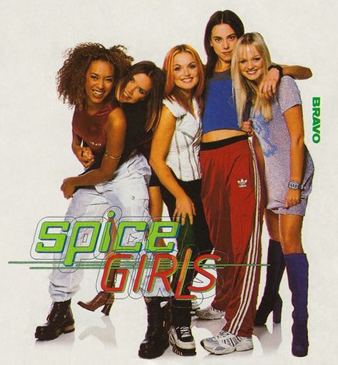 90s Girl Groups, Spice Girls 90s, 2000s Posters, Space Girls, 90s Aesthetics, The Spice Girls, Hipster Looks, Girls Group, 90s Girl