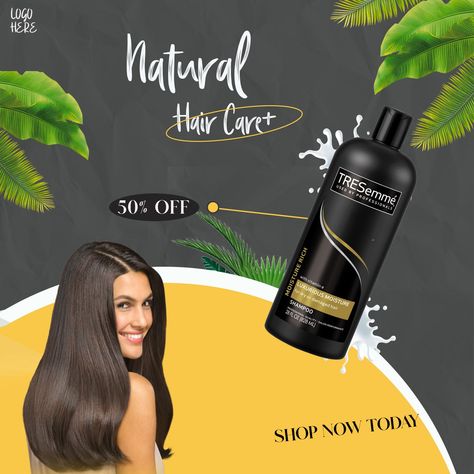 Social Media Post - Instagram Ads Shampoo Natural Skin Care Routine, Instagram Ads, Hello There, Media Post, Social Media Post, Graphic Designer, Natural Skin Care, Skin Care Routine, To Play