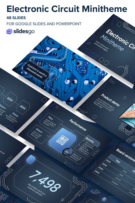 Futuristic Powerpoint Design, Electronics Wallpaper, Powerpoint Ideas, Technology Theme, Electronic Circuit Design, Powerpoint Slide Designs, Power Points, Powerpoint Design Templates, Electronic Circuit