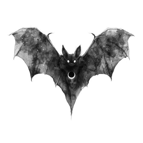 Brian Serway, Bat Sketch, Vampire Tattoo, W.i.t.c.h Art, Back Drawing, Bat Animal, Bestie Tattoo, Bat Print, W.i.t.c.h Aesthetic