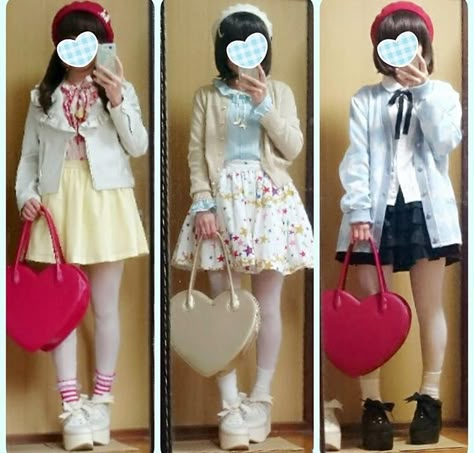 Otome kei Otome Kei Outfits, Otome Kei Fashion, Otome Fashion, Otome Kei, Japanese Kawaii Fashion, Kei Fashion, Mori Fashion, Japanese Street Fashion, Sweet Lolita