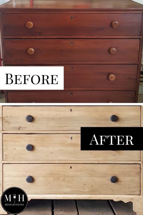 Raw Wood Bedroom Furniture, Old Cabnits Makeover, How To Beige Wash Furniture, Stripping And Bleaching Furniture, Refurbish Antique Dresser, Light Wood Stained Dresser, Diy Wide Nightstand, Furniture Base On Cabinets, White Washed Cherry Wood