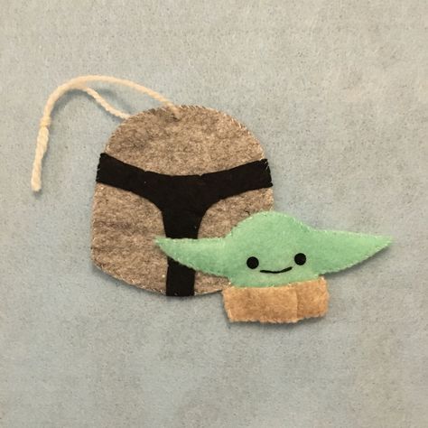 Star Wars Felt Ornaments, Tin Can Crafts, Felt Ornament, Felt Baby, Can Crafts, Tin Can, Felt Ornaments, Star Wars, Tin