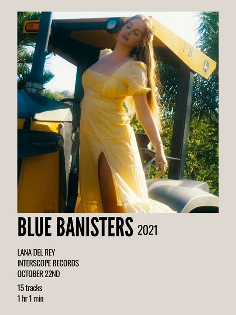 Blue Banisters, Polaroid Album, Aesthetic Polaroid, Lana Del Rey Art, Promotional Poster, Film Poster Design, Brooklyn Baby, Picture Collage Wall, Minimal Aesthetic