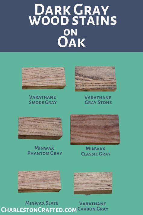 dark gray wood stains on oak Wood Stains On Oak, Gray Wood Stain, Dark Gray Wood, Gray Stained Wood, Mahogany Door, Grey Stained Wood, Mahogany Doors, Wood Stain Colors, Wood Stains