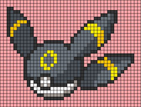 Eevee Pixel Art Grid, Evee Evolution Pixel Art, Anime Cross Stitch Patterns Free, Pokemon Tapestry, Eevee Pixel Art, Pixel Art Stitch, Perler Bead Pokemon Patterns, Pokemon Pixel Art, Pixel Pokemon