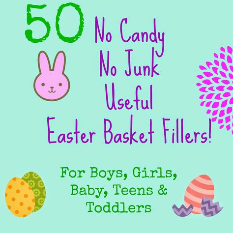 Cupcakes Kisses 'n' Crumbs: No Candy Easter Basket Stuffers! No Candy Easter Basket, Healthy Easter Basket, Religious Easter Crafts, Creative Easter Basket Ideas, Kids Easter Basket Ideas, Easter Basket Ideas For Boys, Diy Easter Baskets, Kindergarten Easter, Basket Girl