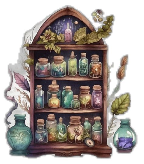 Apothecary Character Design, Apothecary Illustration, Fantasy Apothecary, Magic Apothecary, Witchy Apothecary, Ancient Alchemy, Witch Apothecary, Frames Design Graphic, Steampunk City