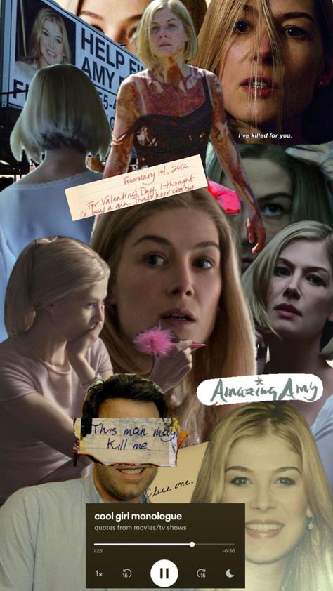 #gonegirl Rosamund Pike Wallpaper, David Fincher, Rosamund Pike, Gone Girl, Boss Babe, Movie Quotes, Connect With People, Your Aesthetic, Creative Energy