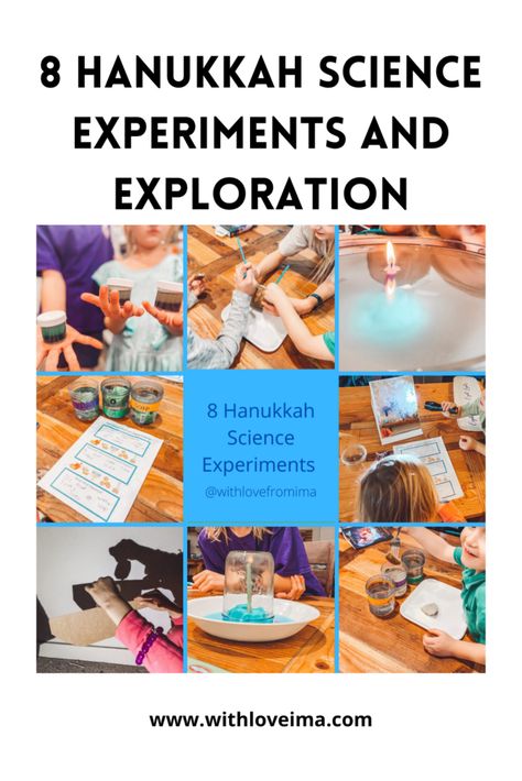 Hannukah Eyfs Activities, Hannukah Preschool Activities, Hanukkah Science Experiments For Kids, Feast Of Dedication Activities, Hanukkah Projects For Toddlers, Hanukkah Crafts For Toddlers, Hannukah Prek Activities, Dreidel Activities Preschool, Hanukkah Activities For Kindergarten