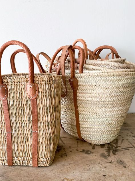 French Market Bag, French Market Basket, French Life, Grocery Market, Preppy Bags, Braided Bag, French Baskets, Straw Basket, French Market