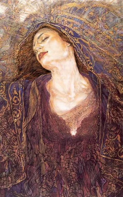 The Virgin by Gustav Klimt.1913. Art Klimt, Gustav Klimt Art, Istoria Artei, Klimt Art, Paul Gauguin, Art Et Illustration, Wow Art, Art And Illustration, Anatomy Art