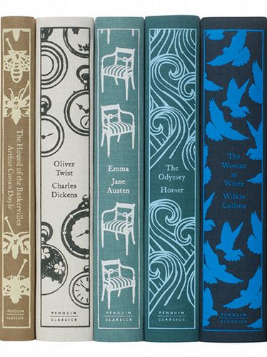 Beautiful silhouetted spine designs from UK Penguin Classics. Book Spine Design, Penguin Clothbound, Clothbound Classics, Penguin Clothbound Classics, Book Spine, Penguin Classics, Beautiful Books, Design Sponge, Ex Libris