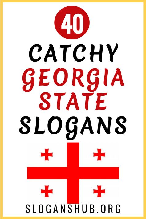 Georgia Quotes, Georgia Wallpaper, Georgia Country, Catchy Slogans, Georgia Southern, Vinyl Quotes, South Georgia, Georgia On My Mind, Georgia State