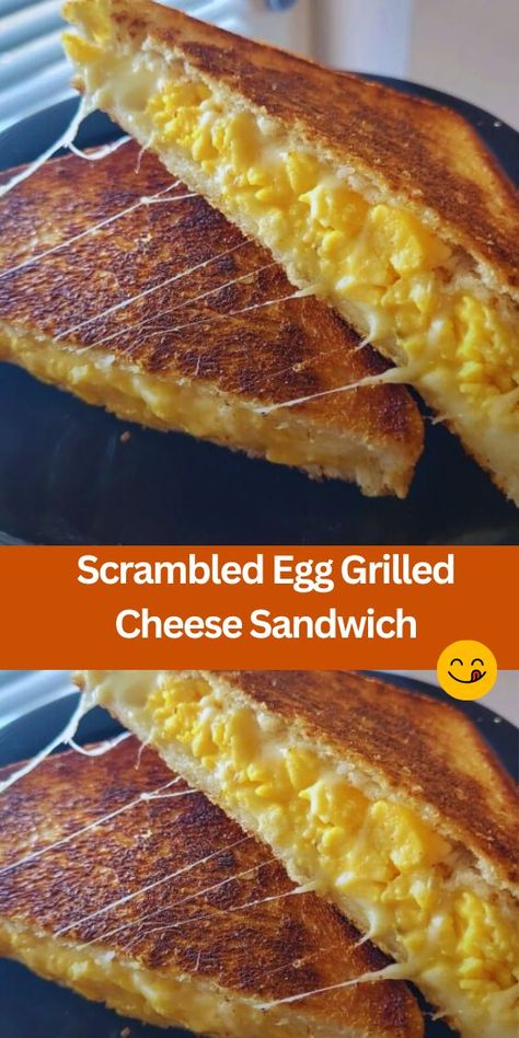 Craving a delicious and easy-to-make meal? Try our Scrambled Egg Grilled Cheese Sandwich recipe! With fluffy scrambled eggs, gooey melted cheese, and crispy grilled bread, this sandwich is a crowd-pleaser. Perfect for breakfast, brunch, or Grill Cheese Breakfast Sandwich, Grilled Cheese Egg Sandwich, Round Eggs For Sandwich, Grilled Breakfast Sandwich, Egg Salad Grilled Cheese, Scrambled Egg Grilled Cheese Sandwich, Scrambled Egg Grilled Cheese, Eggs And Cheese Recipes, Egg And Cheese Toast