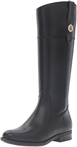 Tommy Hilfiger Boots, Big Calves, Tommy Hilfiger Store, Womens Riding Boots, Equestrian Boots, Black Riding Boots, Cold Weather Boots, Cole Haan Women, Favorite Boots