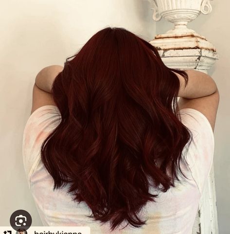 Dark Crimson Hair, Red Cherry Hair, Dark Red Hair Dye, Crimson Red Hair, Blood Red Hair, Deep Red Hair, Crimson Hair, Cowboy Copper, Dark Red Hair Color