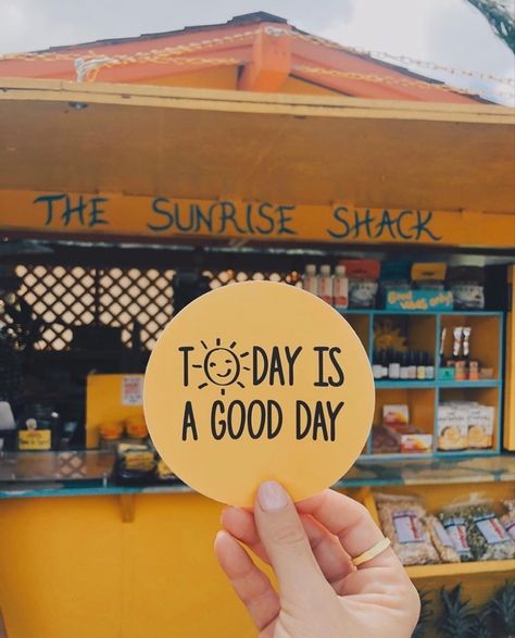 Sunrise Shack, Yellow Sunrise, Cafe Aesthetic, Let It Flow, Coffee Aesthetic, Summer Quotes, The Sunrise, Island Life, Pretty Words