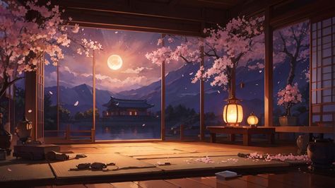 Asian Desktop Wallpaper, Landscape Keyboard Wallpaper, Desktop Wallpaper4k, Desktop Wallpaper Horizontal, Senarios Anime, Japanese Background, L Wallpaper, Dreamy Artwork, Notebook Art