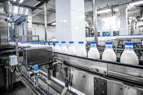 Dairy Technology, Milk Processing, Milk Plant, Organic Labels, Plant Puns, Dairy Industry, Factory Farming, B Tech, Organic Milk