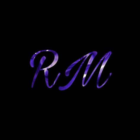 Namjoon Name Wallpaper, Rm Name Logo, Rm Logo, M Letter Images, Letter Images, M Letter, Gallery Wallpaper, Bts Art, Army Wallpaper