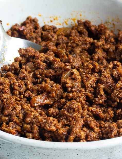 Y'all this is the best ever taco meat! Super flavorful so Good! No tomato paste needed! Taco Recipes Ground Beef, Beef Tacos Recipes, Taco Meat Recipes, Steak Tacos, Beef Tacos, Ground Beef Tacos, Ground Beef Casserole, Homemade Tacos, Taco Night