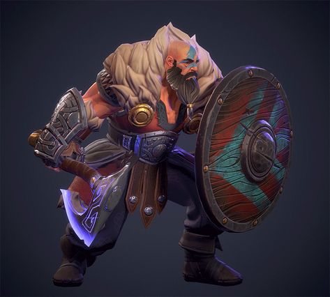 Viking Concept Art, Viking Character, Fantasy Heroes, Viking Art, Concept Art Character, Animation Art Character Design, Animation Reference, Student Project, Arte Fantasy