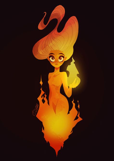 ArtStation - Don't Play with Fire, Samantha Germaine Sim Violet1202 Hair