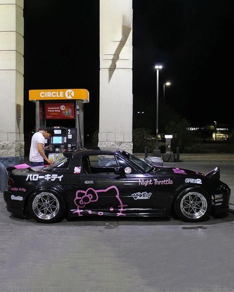 Hello Kitty Car, Pretty Bike, Pimped Out Cars, Best Jdm Cars, Girly Car, 4 By 4, Toyota 4x4, Toyota 4, Car Inspiration