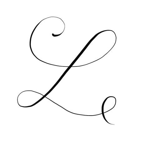 Letter "L" @letterarchive #letterarchive_l Letter L Tattoo, Initial Tattoos, Tattoo Alphabet, Tattoo Script Fonts, Tiny Tats, Alphabet Lettering, Tiny Wrist Tattoos, Tattoo Me, Cursive Tattoos