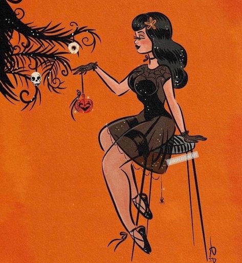 Halloween Pin Up, City Artwork, Halloween Wallpaper Cute, Young Art, Dark Christmas, Fall Tree, Halloween Ii, Halloween Pins, Finger Print