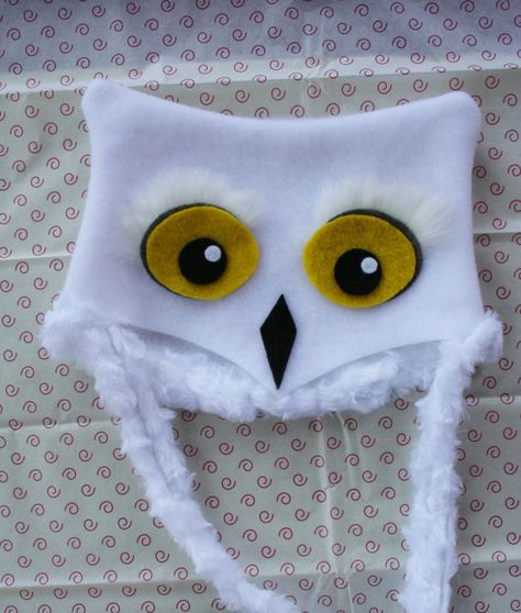 Hedwig Costume, Harry Potter Dress Up, Harry Potter Dress, Imagination Play, Book Character Day, Harry Potter Owl, Owl Mask, Owl Costume, Carnaval Costume