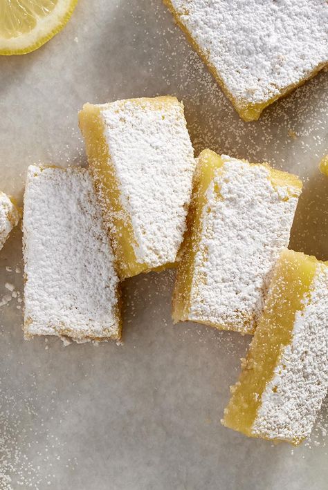 Gluten-Free Lemon Squares with an Almond Flour Crust Recipe Gluten Free Lemon Squares, Almond Flour Crust, Classic Lemon Bars, Gluten Free Shortbread, Lemon Bars Easy, A Couple Cooks, Lemon Blueberry Bread, Lemon Bars Recipe, Lemon Custard