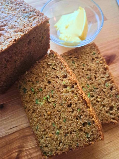 Zucchini Bread Made With Fresh Milled Flour - Fresh Milled Mama The Best Zucchini Bread, Fresh Milled Flour, Basic Bread Recipe, Best Zucchini Bread, Best Zucchini, Carrot Bread, Filled Muffins, Healthy Food Inspiration, Grain Foods