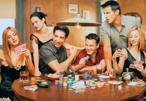 Poker Scene, Friends Wallpaper Hd, Scene Poster, Fun Icebreakers, Friends Reunion, Friend Quiz, Friends Poster, Friends Cast, Friends Tv Series