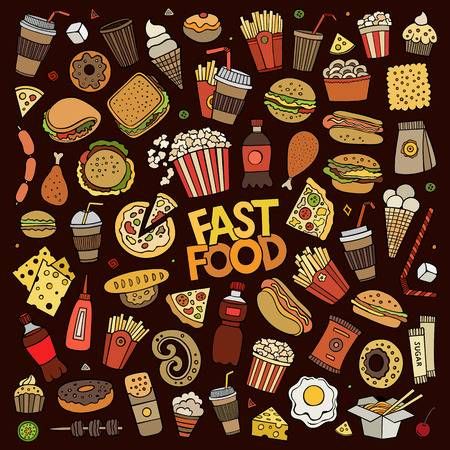 Drawn Food, Fast Food Logos, Cute Food Wallpaper, Chalkboard Vector, Серая Кухня, Korea Food, Plaster Texture, Food Signs, Food Cartoon