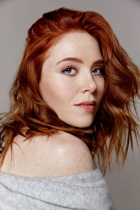 Angela Scanlon, Blonde Dreadlocks, I Love Redheads, Beautiful Freckles, Irish Beauty, Bleaching Cream, Bionic Woman, Bleach Blonde, Copper Hair