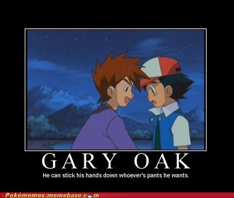 Gary Red X Blue Pokemon, Gary Pokemon, Red X Blue, Funny Meme Pics, Blue Pokemon, Red Pokemon, Satoshi Pokemon, Gary Oak, Ballet Drawings