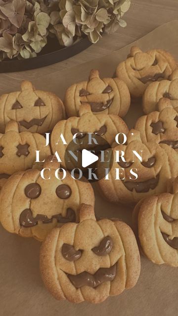 Crumbs_n_joy on Instagram: "Nothing says fall like these adorable Nutella-filled jack-o-lantern cookies! 🎃🍪   Crispy on the outside, soft in the middle, with a rich Nutella inside. Perfect for Halloween parties, cozy evenings, or just getting in that autumn mood! ✨  Recipe:  - 170 gr Room tempt unsalted butter - 75 gr Brown sugar - 3 Tbsp honey - 300 All-purpose flour - 1/2 tsp salt - 1 egg  Who’s ready for spooky season? 👻 Tag someone who’d love these cookies!  #fallbaking #halloweentreats #pumpkin #cookies #nutella #spookyseason #fallrecipes #halloween #dessert #cookielover #jackolanterncookies #homebaking #sweettreats #cozyfall #falliscoming #spooky" Milk Chocolate Stuffed Jack O Lantern Cookies, Jack O Lantern Cookies, Halloween Dessert, Chocolate Filling, Pumpkin Cookies, Fall Baking, Home Baking, Halloween Cookies, Halloween Recipes