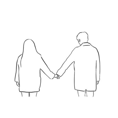 Minimal Couple Drawing, Book Cover Artwork, Art Sketches Doodles, Easy Love Drawings, Cute Couple Drawings, Easy Doodle Art, Line Art Design, Sketches Simple, Easy Drawings Sketches