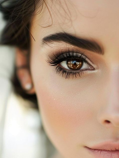 Best Wedding Makeup for Brown Eyes: Elegant, Natural Looks for Every Bride Bride Makeup Brown Eyes, Witchy Wedding, Perfect Wedding Makeup, Fall Wedding Makeup, Gorgeous Wedding Makeup, Wedding Eyes, Wedding Makeup Tutorial, Glam Wedding Makeup, Wedding Makeup For Brown Eyes