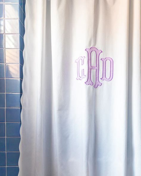 Bath Towels – Biscuit Home Southern Bathroom Decor, Blue Door House, Room And Bathroom Ideas, Shower Curtain Monogram, Mark Sikes, Biscuit Home, Custom Housewarming Gift, Bespoke Beds, Machine Applique Designs