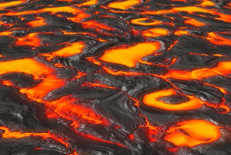 Molten rock or lava. A large background image of molten lava Lava Illustration, Molten Lava, Lava Flow, Gas Cans, Aura Colors, Tide Pools, Shape Art, Visual Effects, Organic Shapes