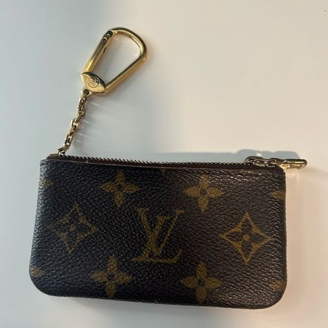 Louis Vuitton keys Pouch France October, Louis Vuitton Key Pouch, Key Pouch, Louis Vuitton Pochette, Vuitton Handbags, Louis Vuitton Handbags, Authentic Louis Vuitton, Made In France, Louis Vuitton