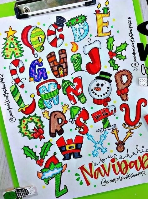 Hand Lettering Alphabet Fonts, Game Shows, Christmas Doodles, Hand Lettering Fonts, Hand Lettering Alphabet, Lettering Alphabet Fonts, 2025 Calendar, Christmas Fonts, Creative Lettering