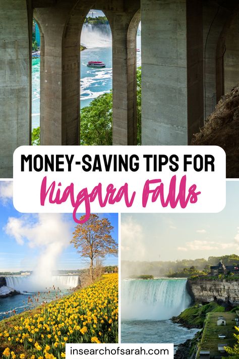 money saving tips for niagara falls Canada Niagra Falls, Niagara Falls Winter, Niagara Falls Vacation, Niagara Falls Trip, Ontario Road Trip, Visiting Niagara Falls, Canada Summer, Niagara Falls Ontario, Niagara Falls Ny