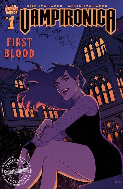 Character Development Illustration, Greg Smallwood, Vampire Comic, Archie Comics Characters, Female Vampire, First Blood, Vampire Art, Classic Monsters, Horror Comics