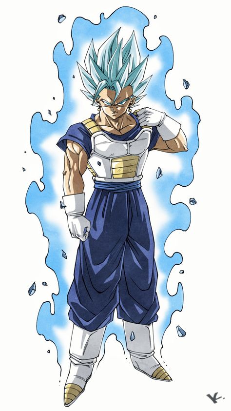 Vegito Fanart, Vegito Ssj Blue, Dbz Drawings, Dragon Ball Z Iphone Wallpaper, Goku And Gohan, Dragon Ball Tattoo, Super Saiyan Blue, Dragon Ball Art Goku, Dragon Ball Super Art