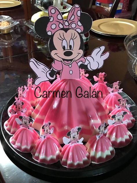 Minnie Mouse Adult Dress, Minnie Mouse Gelatina, Minnie Mouse Jello, Minnie Mouse Birthday Party Ideas Diy, Butterfly Baby Shower Decorations, Minnie Mouse Cookies, Minnie Mouse Birthday Party Decorations, Minnie Mouse Birthday Decorations, Minnie Mouse Cupcakes